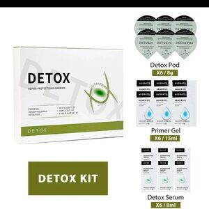 Detox Repair Skincare Mask Kit - White and Green